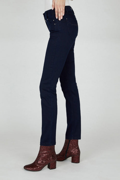 Robell Elena 53532-55050 - Straight Fit Stretch Denim Trousers 80 cm